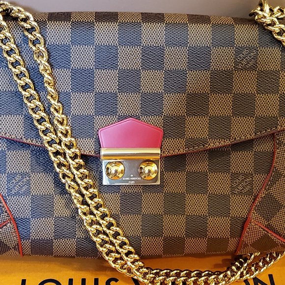 Louis Vuitton Caissa Clutch Damier Ebene Brown - Picture 2 of 6